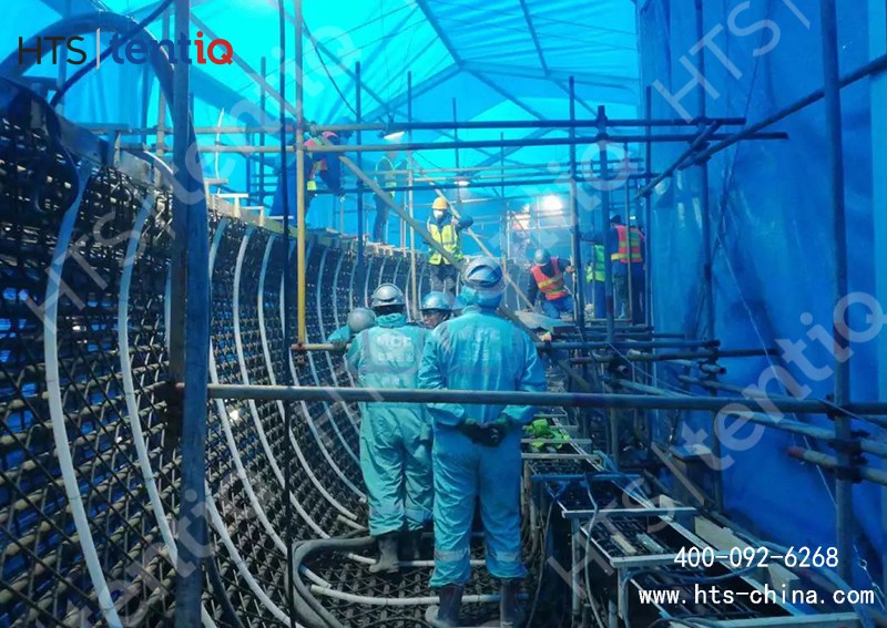 鋁合金臨時(shí)篷房抗風(fēng)系數(shù)更高，滿(mǎn)足拆卸靈活要求