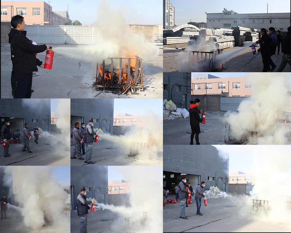 新年初始保安全，華燁篷房全體員工上好“開工第一課”