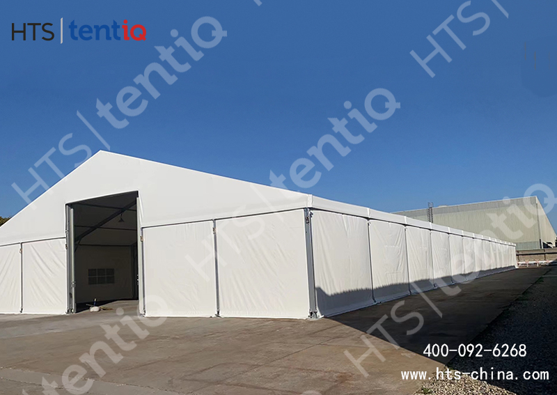 現(xiàn)有廠房不能再擴建，用鋁合金工業(yè)倉庫篷房能快速解決