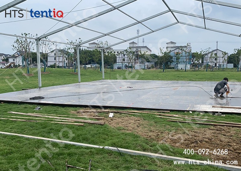 活動(dòng)倉(cāng)儲(chǔ)篷房常用的幾種固定方式 活動(dòng)倉(cāng)儲(chǔ)篷房常用的幾種固定方式