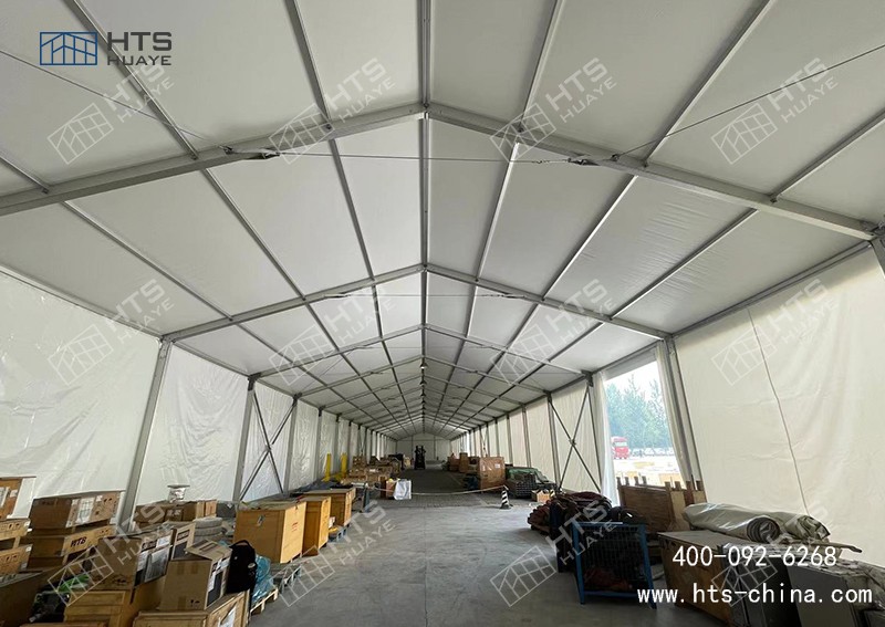 占地接近1400平方米的倉儲篷房,抗雪每平方20厘米 占地接近1400平方米的倉儲篷房,抗雪每平方20厘米