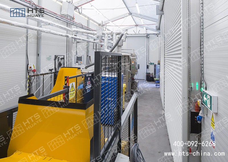 鋁合金倉庫大棚安全穩固，滿足企業使用需求