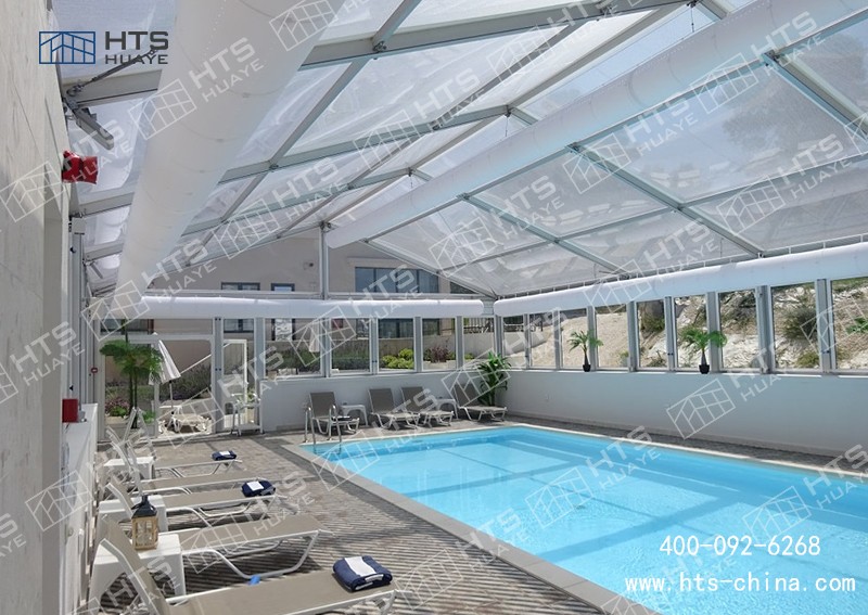 他們都在用這種鋁合金游泳池篷房建造，很香