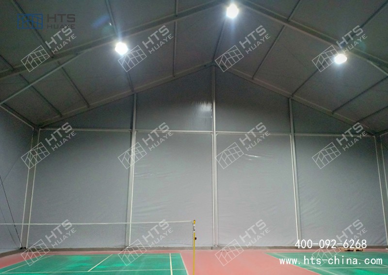 羽毛球體育篷房可以幫助俱樂部或團體節省場地費用，提高經濟效益