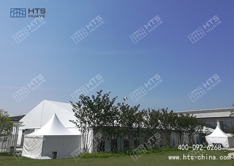 鋁合金結構篷房在五星級酒店行業的應用，不是住宿，而是活動空間