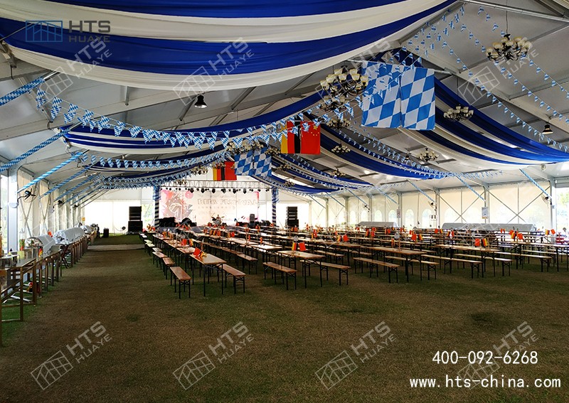 鋁合金結構篷房在五星級酒店行業的應用，不是住宿，而是活動空間