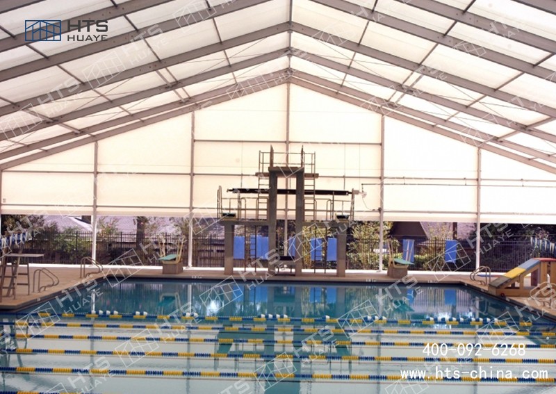 室外游泳池篷房火爆訂購(gòu)中，3000平方交付期為3周時(shí)間