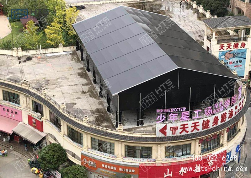 多座樓頂蓬房籃球場項(xiàng)目分享，盤活城市閑置空地