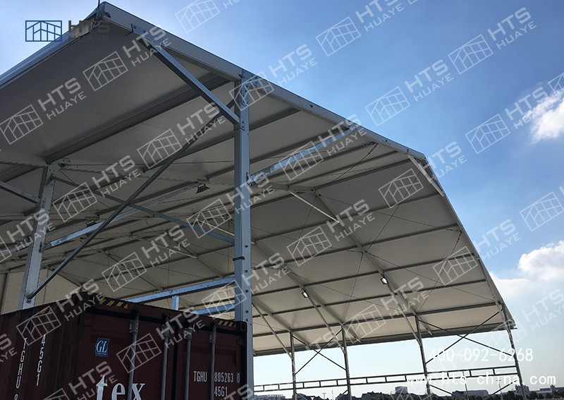 倉儲大棚快速高效地搭建，實(shí)現(xiàn)效率倍增