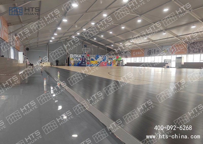 戶外篷房籃球館直接把閑置空地發(fā)展成熱土，喚醒城市沉睡資產(chǎn)