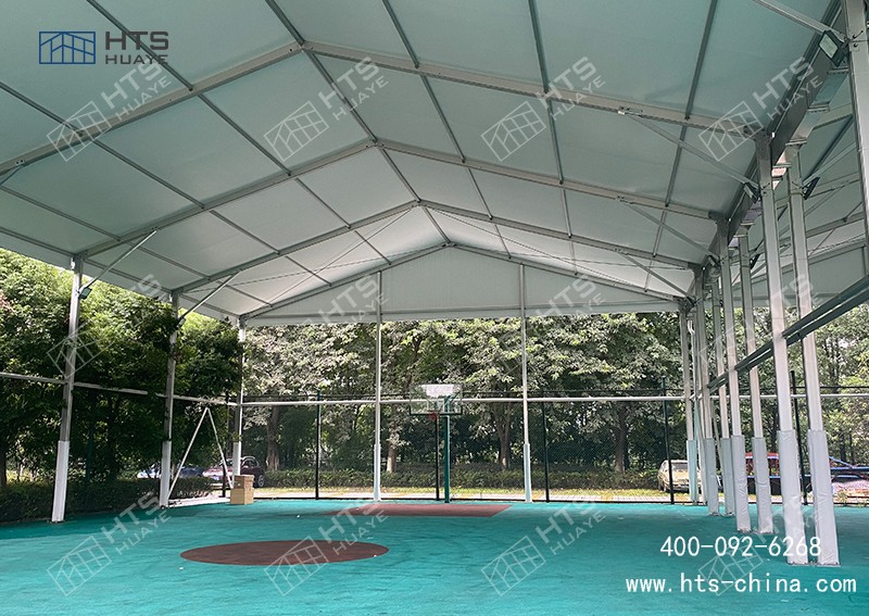 戶外篷房籃球館直接把閑置空地發(fā)展成熱土，喚醒城市沉睡資產(chǎn)