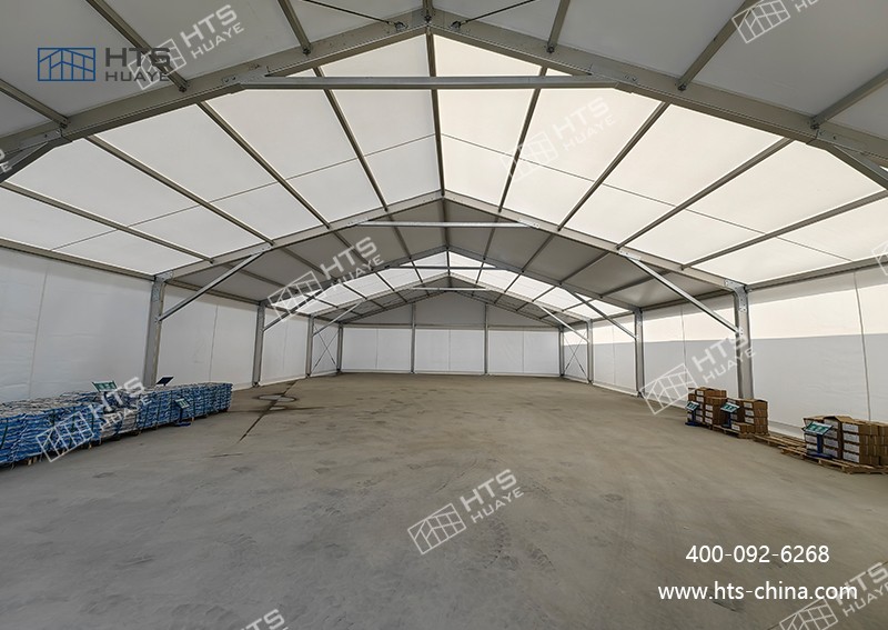 華燁建筑科技為招遠核電提供優質倉儲篷房 華燁建筑科技為招遠核電提供優質倉儲篷房