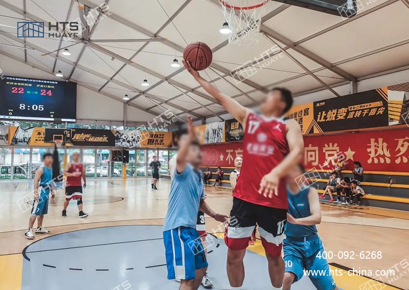 裝配式篷房籃球館有效利用各類存量建設(shè)用地,避免資源浪費 裝配式篷房籃球館有效利用各類存量建設(shè)用地,避免資源浪費