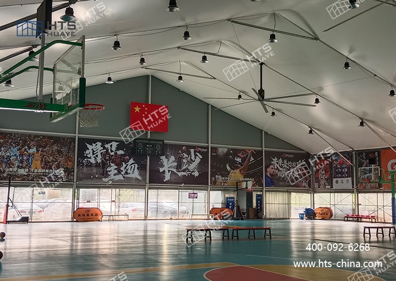 裝配式篷房籃球館實現(xiàn) “一館多用”,極大地提升了場地使用效率 裝配式篷房籃球館實現(xiàn) “一館多用”,極大地提升了場地使用效率