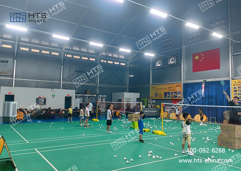 量身打造高品質(zhì)羽毛球場地大棚，滿足各類運動場地需求