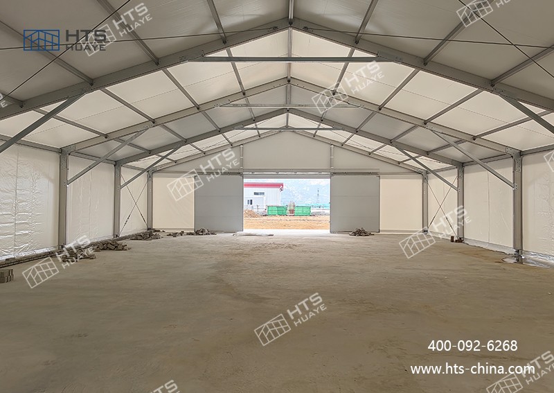 為核電行業(yè)提供的第6座倉(cāng)儲(chǔ)篷房，事實(shí)證明“好產(chǎn)品自帶說(shuō)服力”