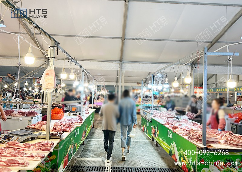 鋁合金菜市場(chǎng)篷房成為民生工程與企業(yè)運(yùn)營(yíng)的優(yōu)選方案